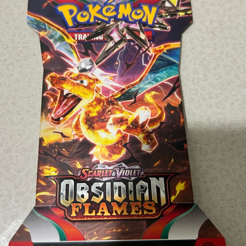 Pokémon Scarlet & Violet Obsidian Flames Booster Pack Display